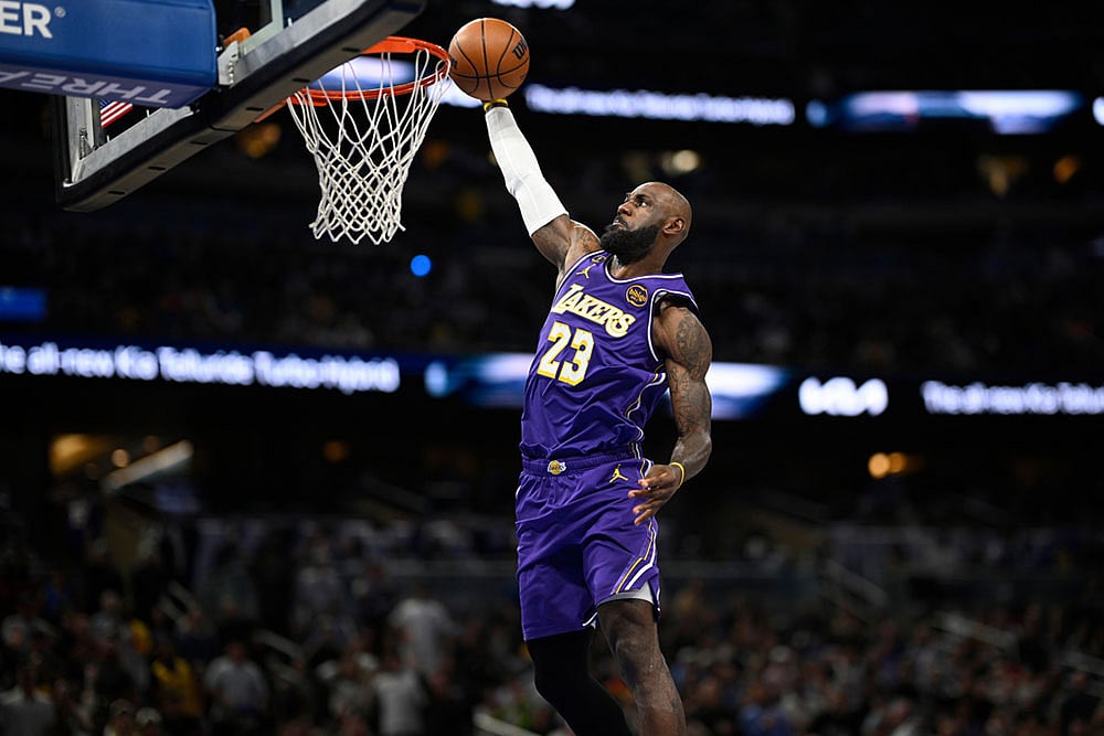 NBA Basketball Game: Orlando Magic vs Los Angeles Lakers