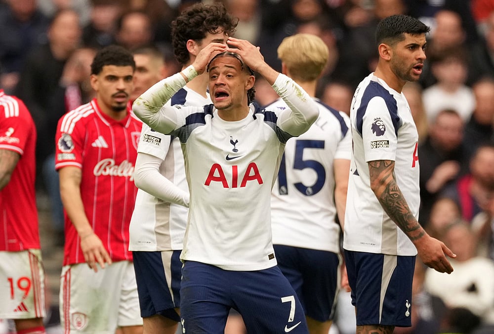 Tottenham Hotspur Vs Nottingham Forest Premier League soccer-Xavi Simons