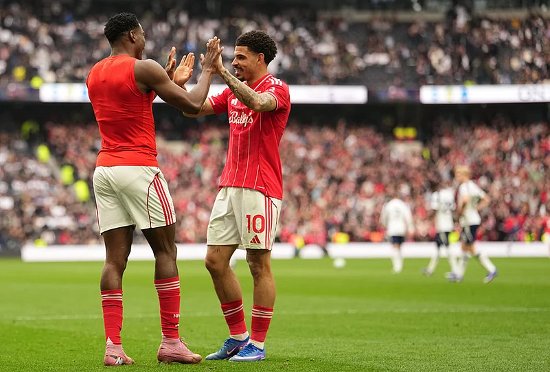 Tottenham Hotspur Vs Nottingham Forest Premier League soccer-Taiwo Awoniyi