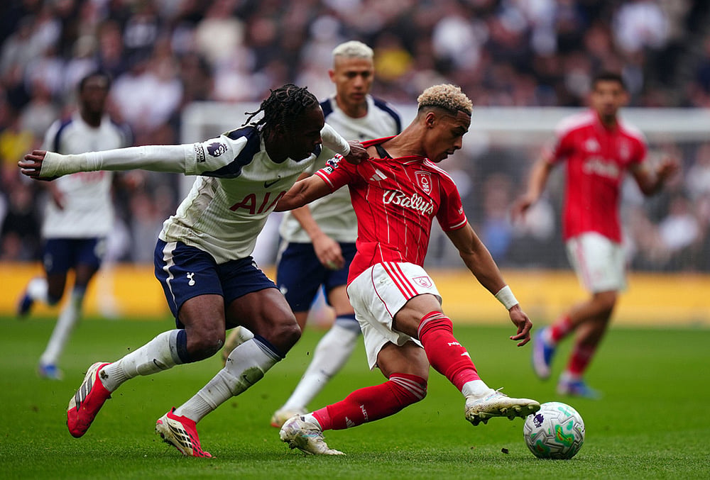 Tottenham Hotspur Vs Nottingham Forest Premier League soccer-Omari Hutchinson