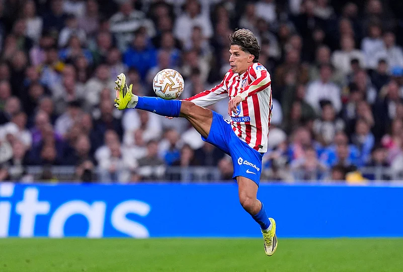 Real Madrid vs Atletico Madrid La Liga soccer-Giuliano Simeone