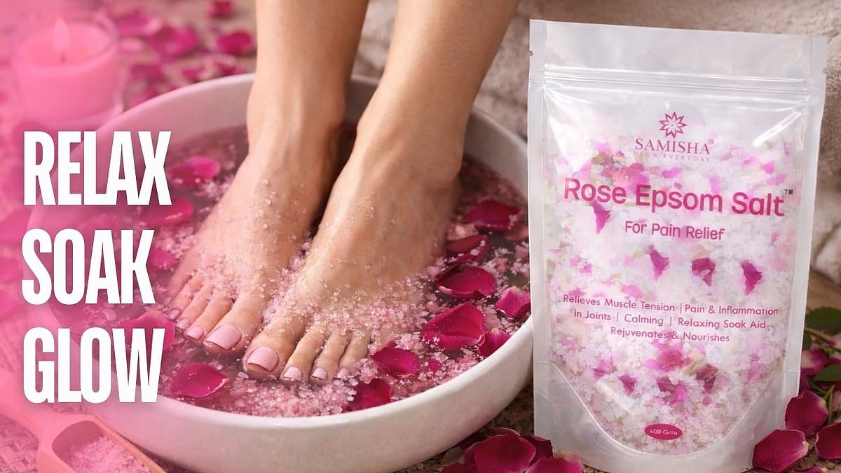 Samisha Organic Unveils Rose Epsom Salt: A Therapeutic Milestone For Elderly Care, Homemakers, And Modern Wellness