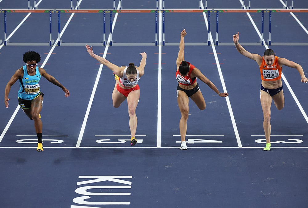 World Athletics Indoor Championships womens 60 meters hurdles final-Devynne Charlton
