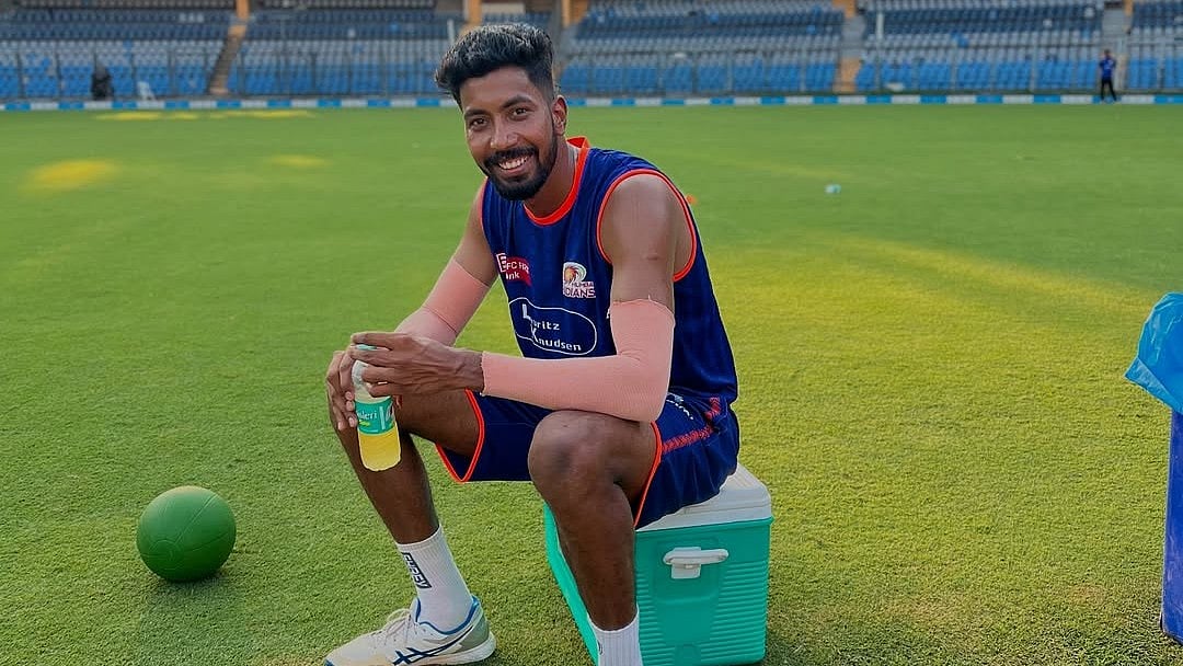 saurabhh_dubey24/Instagram : Saurabh Dubey signed by KKR as Akash Deep replacement