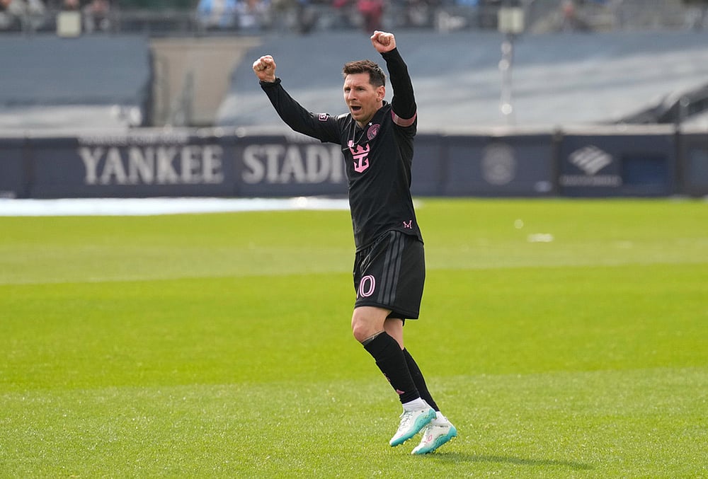 New York City FC Vs Inter Miami Major League Soccer-Lionel Messi 