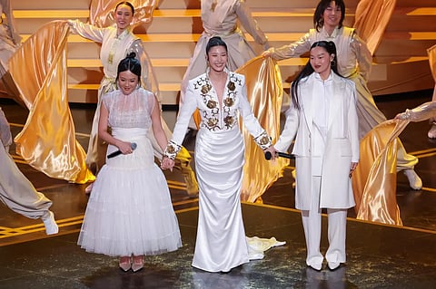 A moment post-the Golden performance