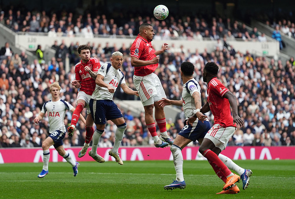 Tottenham Hotspur Vs Nottingham Forest Premier League soccer-Murillo