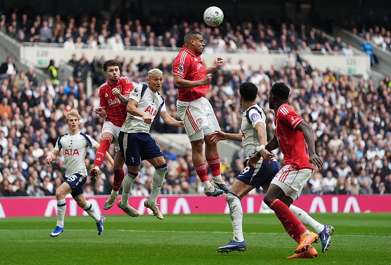 Tottenham Hotspur Vs Nottingham Forest Premier League soccer-Murillo