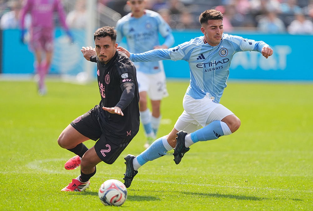 New York City FC Vs Inter Miami Major League Soccer-Gonzalo Luján