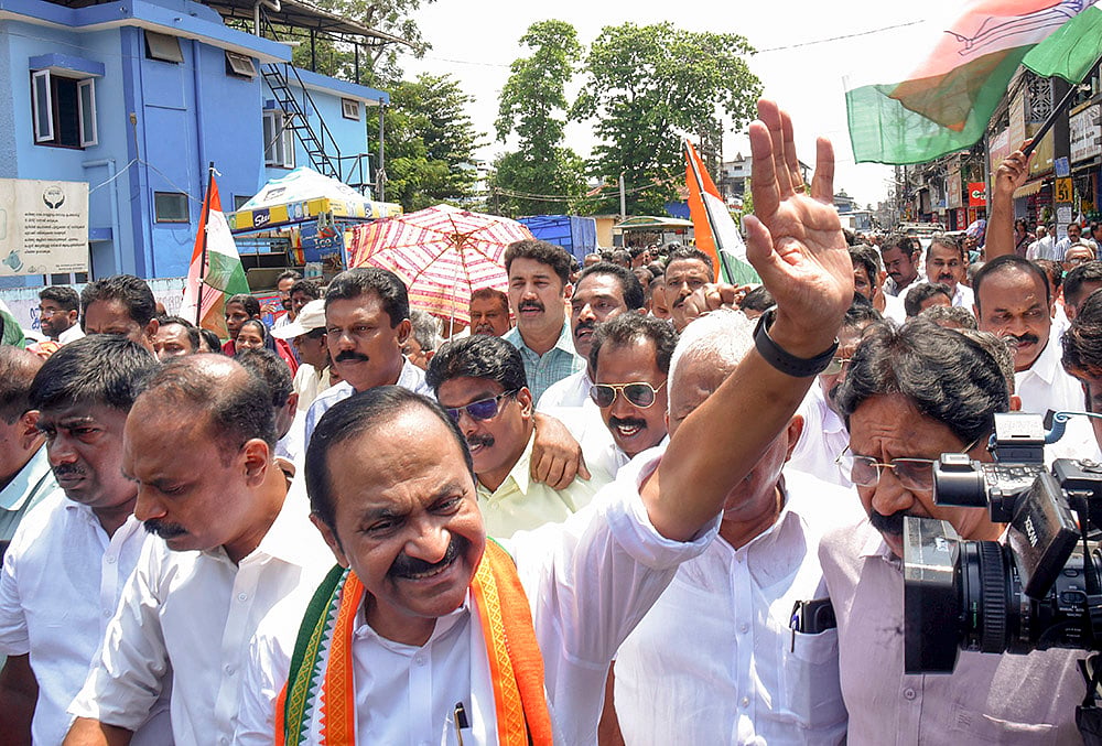 Leader of Opposition in Kerala Assembly and UDF candidate from Paravur constituency VD Satheesan - | Photo: PTI
