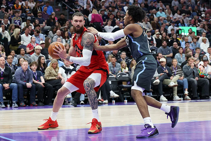 NBA Basketball Game: Toronto Raptors vs Utah Jazz
