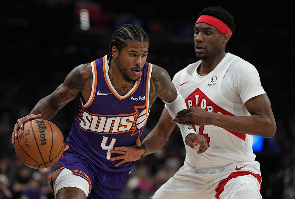 Phoenix Suns Vs Toronto Raptors NBA basketball-Jalen Green