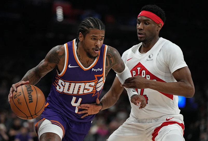Phoenix Suns Vs Toronto Raptors NBA basketball-Jalen Green