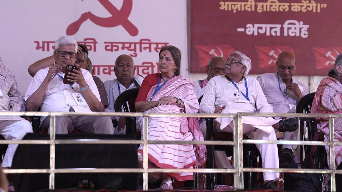 Tribhuvan Tiwari 
 : CPI(M) Holds ‘Jan Akrosh Rally’ In Delhi in Ramlila maidan
