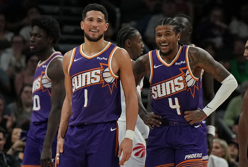 Phoenix Suns Vs Toronto Raptors NBA basketball- Devin Booker