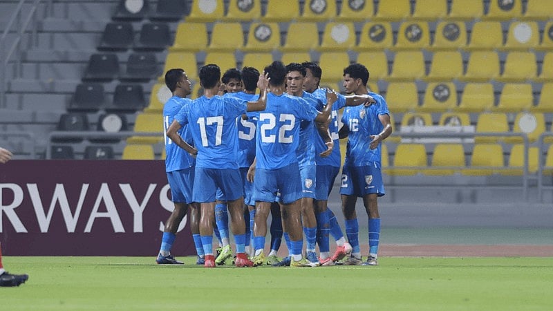 A file photo of the India U23 men's squad. - AIFF
