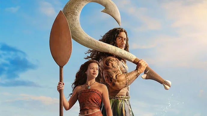 YouTube : Catherine Laga’aia and Dwayne Johnson in Moana live-action trailer