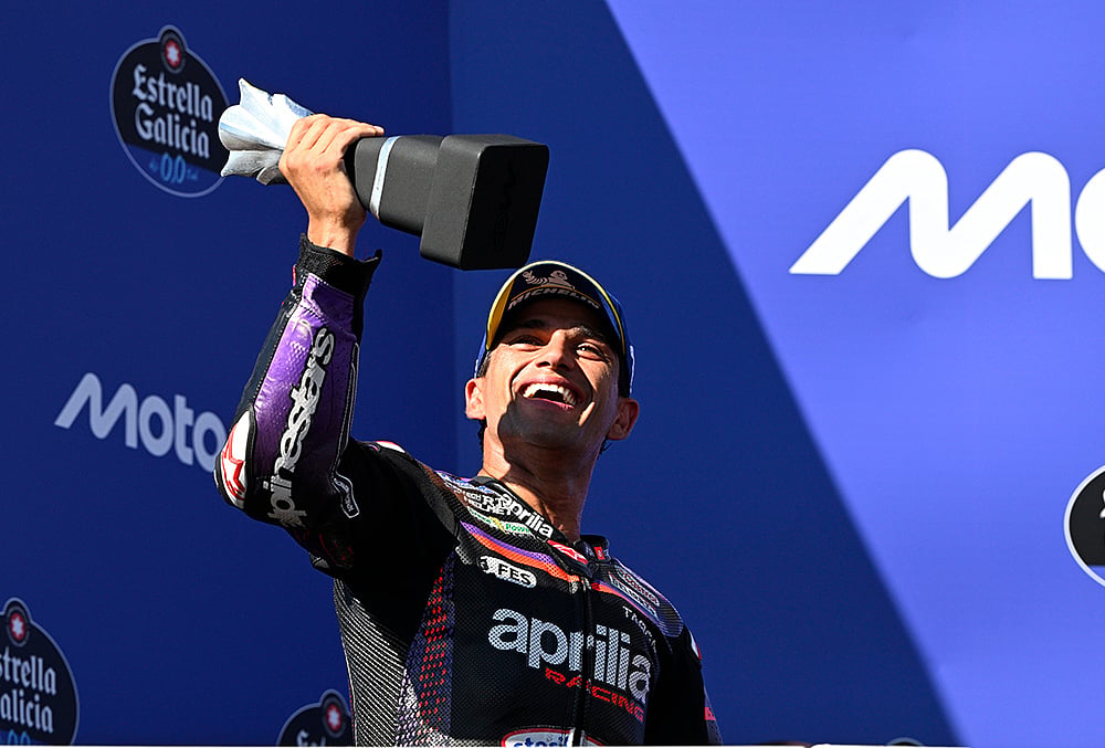 Jorge Martin seen during Stop 2 of the MotoGP World Championship in Goiana, Brazil on March 22, 2026. - | Photo: Gold & Goose / Red Bull Content Pool