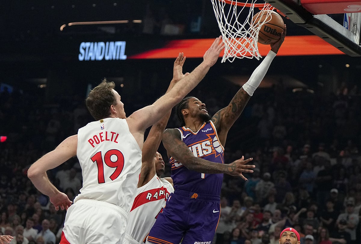 Phoenix Suns Vs Toronto Raptors NBA basketball-Jalen Green