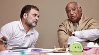 Representative Image/ Internet Commons  : Rahul Gandhi and Mallikarjun Kharge hold key meeting in Delhi as factions back K C Venugopal and V D Satheesan for top post