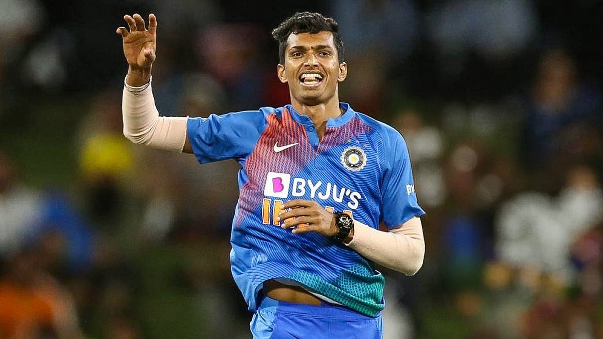 File photo of India seamer Navdeep Saini, who will represent Kolkata Knight Riders in IPL 2026. - X/Kolkata Knight Riders
