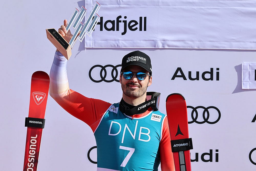 Mens Giant Slalom World Cup Loic Meillard