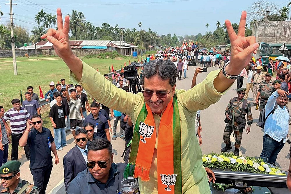 TTAADC Polls: Tripura CM campaigns in Dhalai