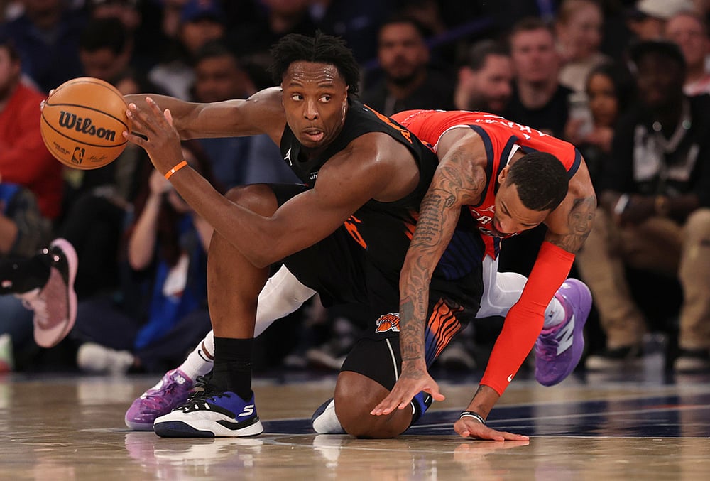 New York Knicks Vs New Orleans Pelicans NBA basketball-Dejounte Murray 