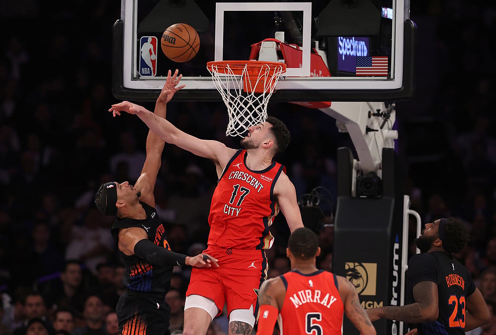 New York Knicks Vs New Orleans Pelicans NBA basketball-Josh Hart