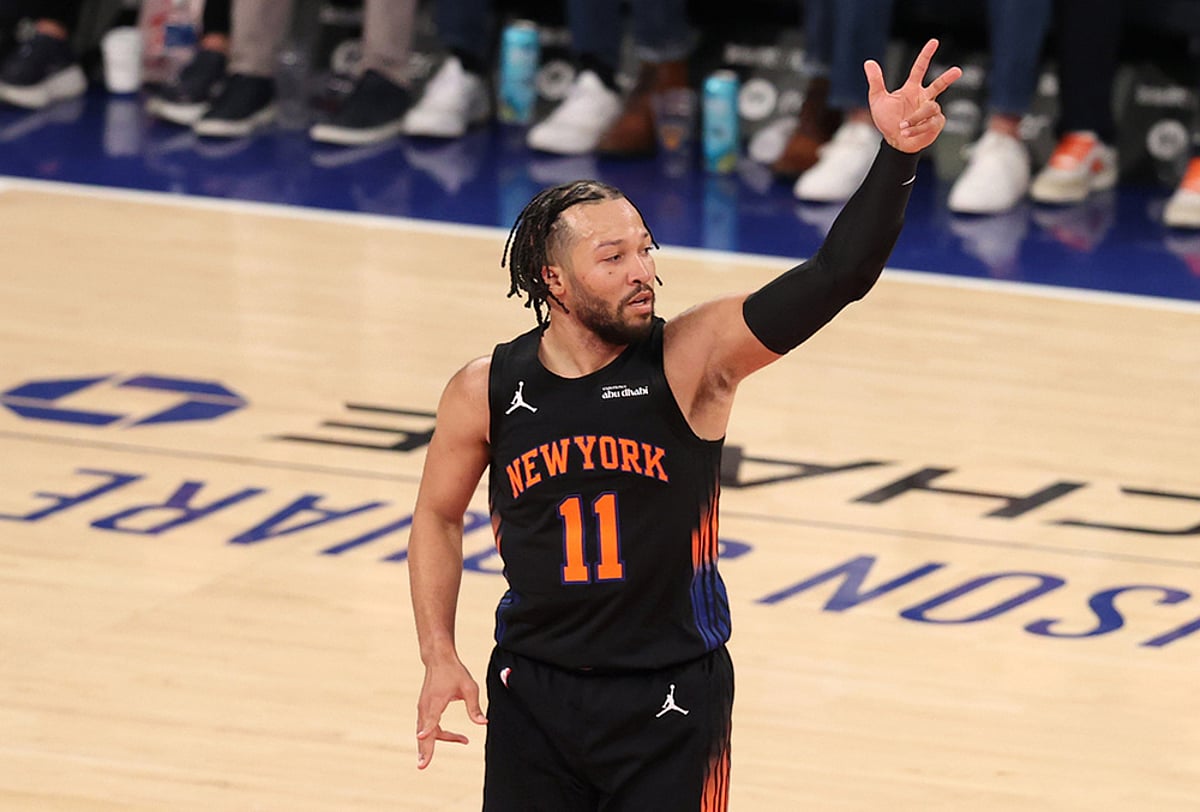 New York Knicks Vs New Orleans Pelicans NBA basketball-Jalen Brunson