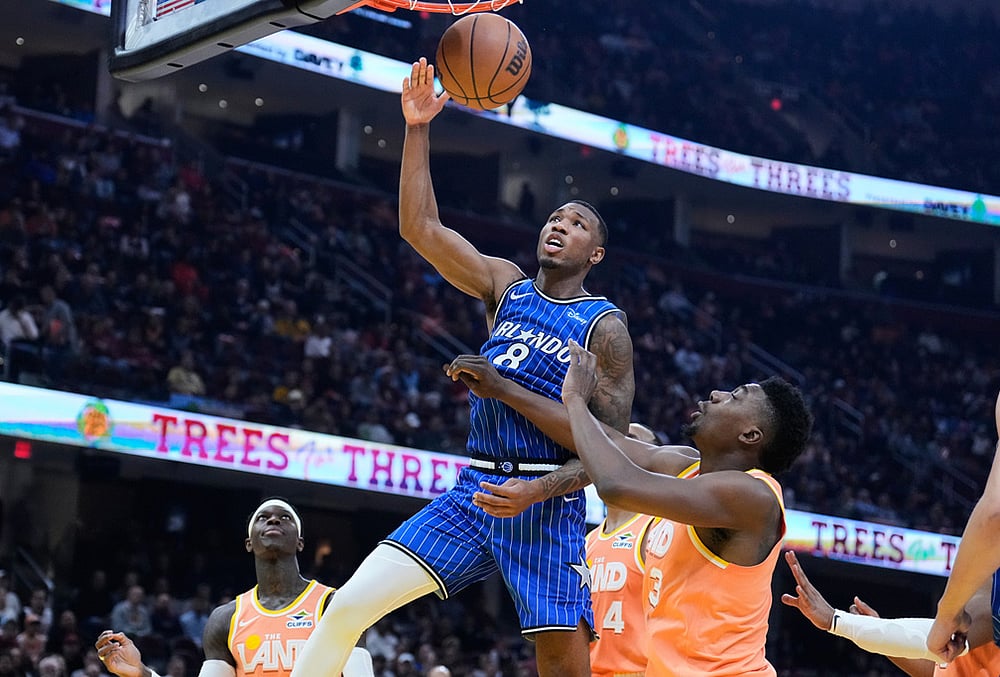 Cleveland Cavaliers Vs Orlando Magic NBA basketball-Jamal Cain