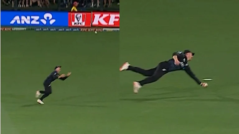 Nick Kelly Pulls Off Brilliant One-Handed Catch In Christchurch Decider - Video - X/SonySportsNetwk