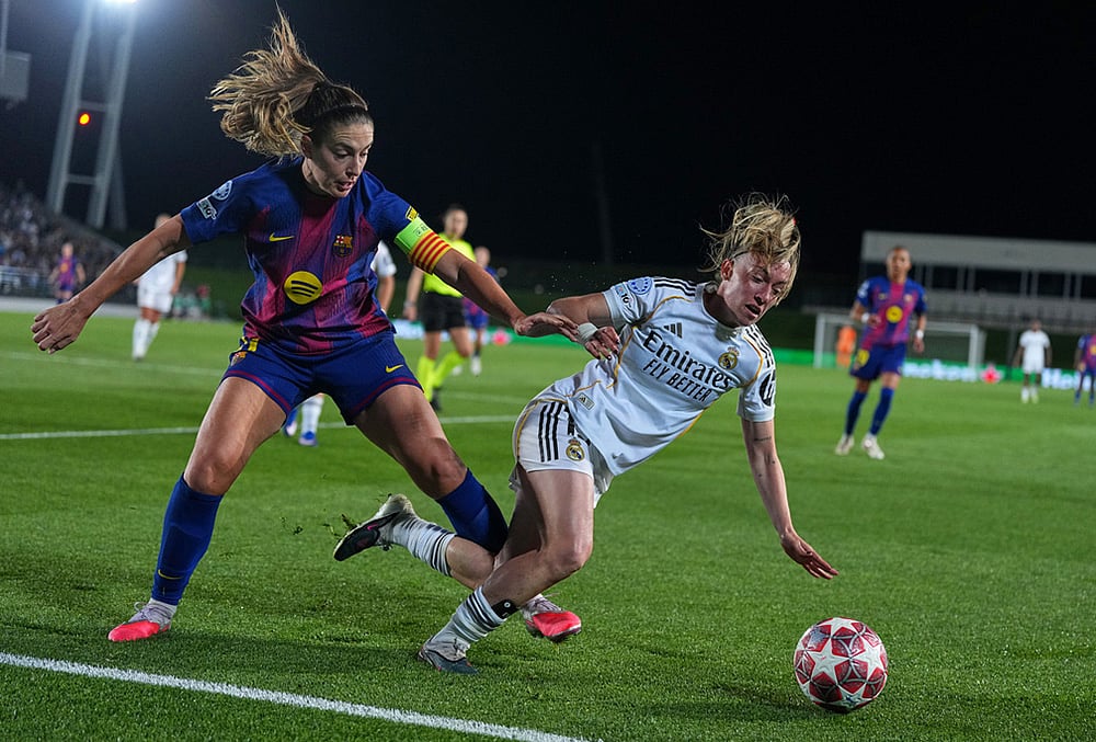 Real Madrid Vs Barcelona Women’s Champions League Quarter-Final-Alexia Putellas
