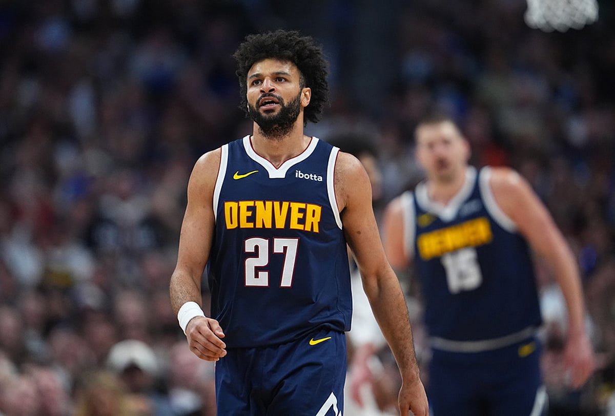 Denver Nuggets Vs Dallas Mavericks NBA basketball-Jamal Murray
