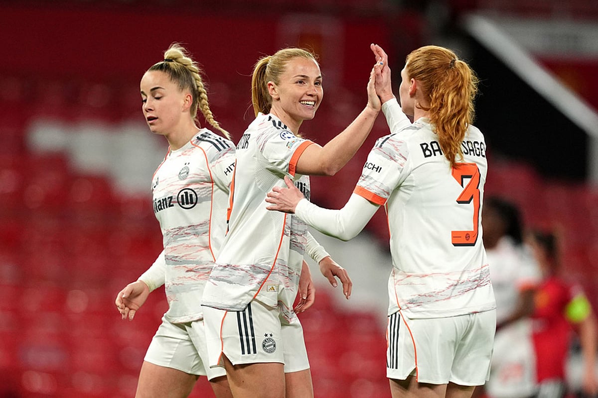 UEFA Women's Champions League: Manchester United vs Bayern Munich