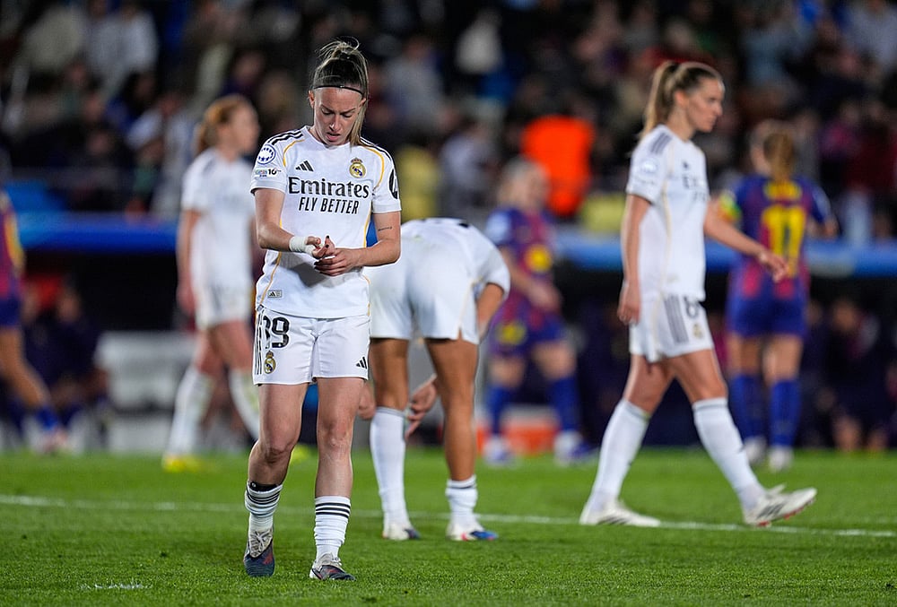 Real Madrid Vs Barcelona Women’s Champions League Quarter-Final-Eva Navarro