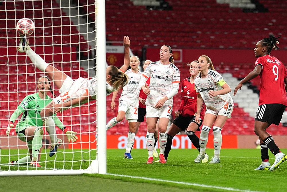 UEFA Womens Champions League 2025-26: Bayern Munich vs Manchester United