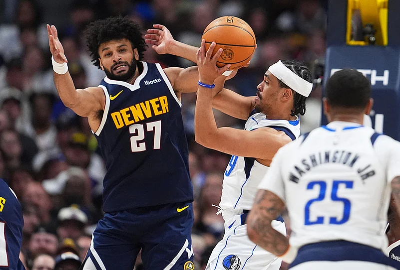 Denver Nuggets Vs Dallas Mavericks NBA basketball-Ryan Nembhard