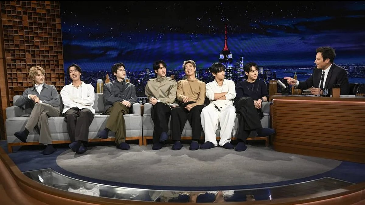 BTS return to Jimmy Fallon show, talk Arirang album - X