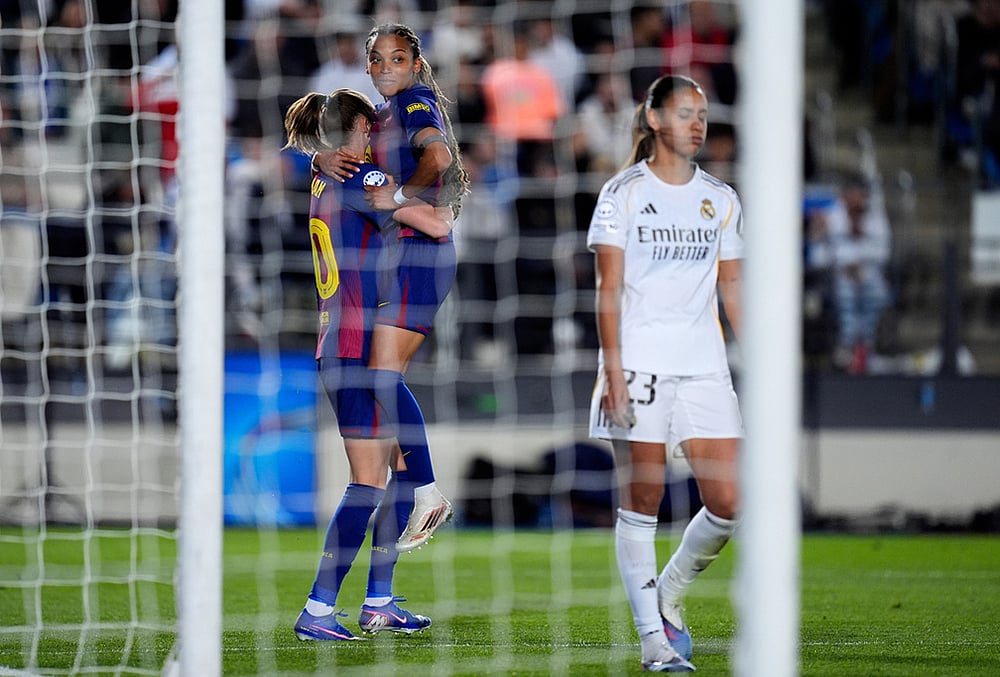 Real Madrid Vs Barcelona Women’s Champions League Quarter-Final-Vicky Lopez