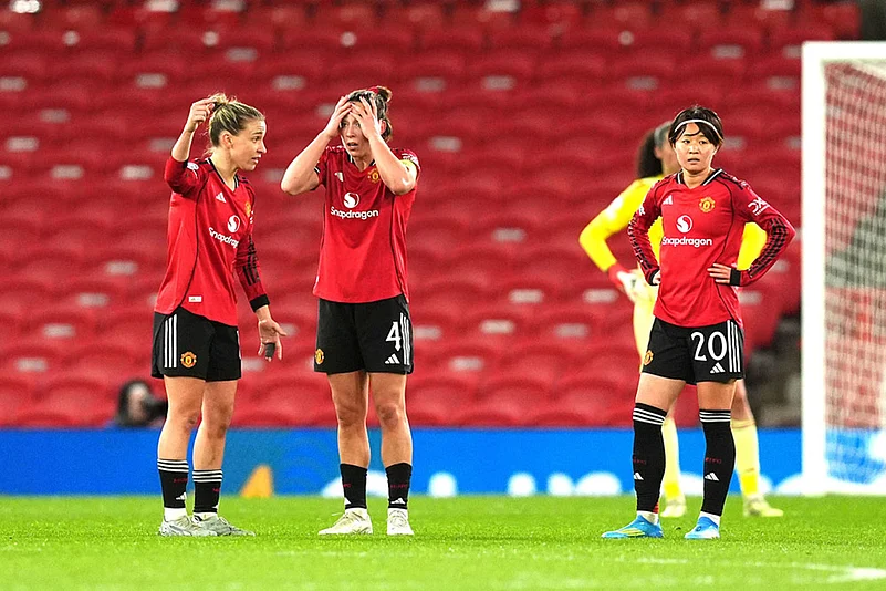 Britain Womens Champions League Soccer: Bayern Munich vs Manchester United