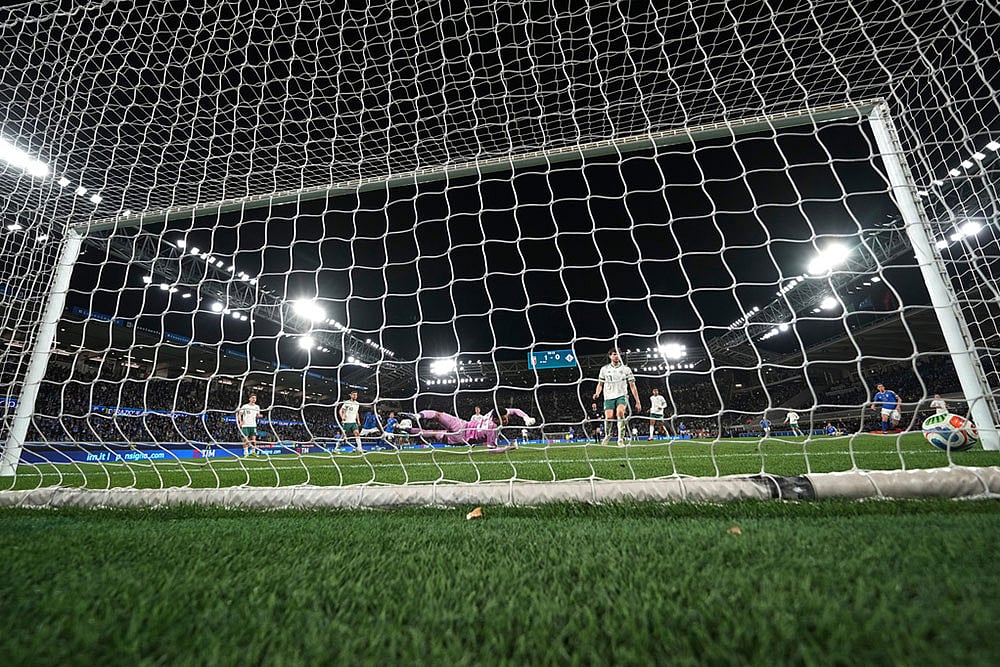 FIFA World Cup playoff semifinal soccer match: Italy vs Northern Ireland
