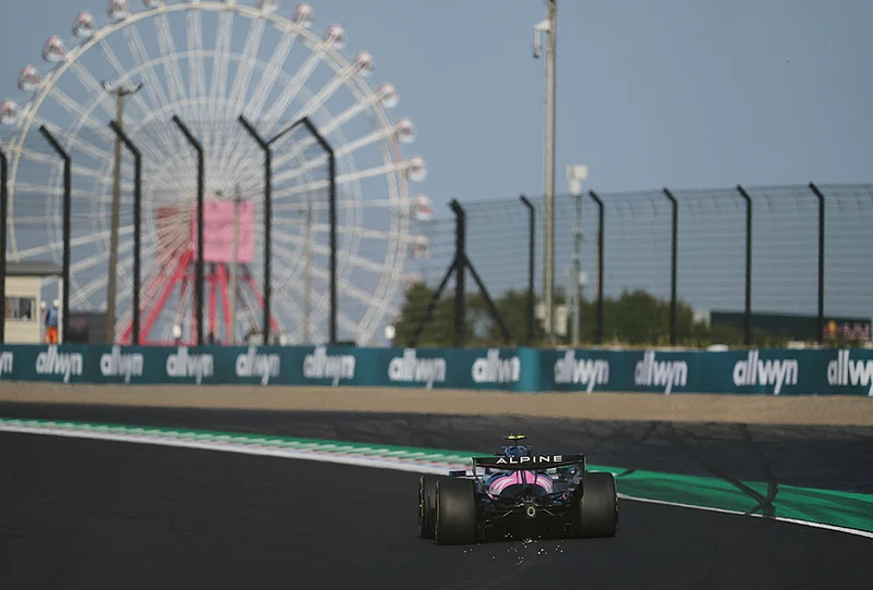 Japanese Grand Prix 2026 Practice 1 photos-Alpine driver Franco Colapinto