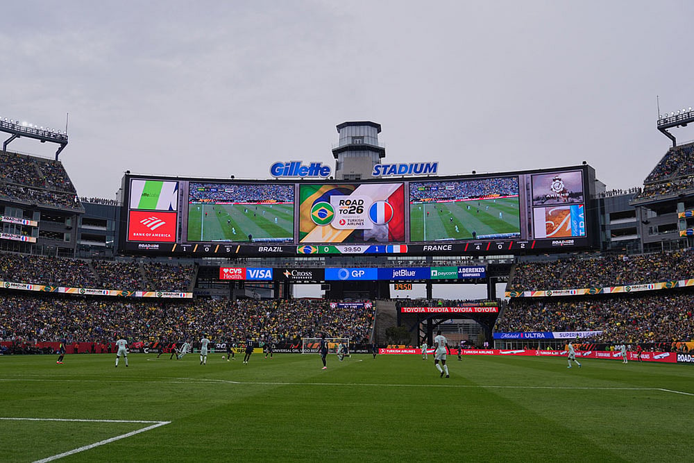 Brazil vs France Soccer