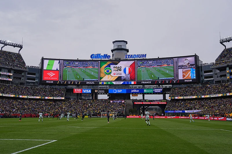Brazil vs France Soccer