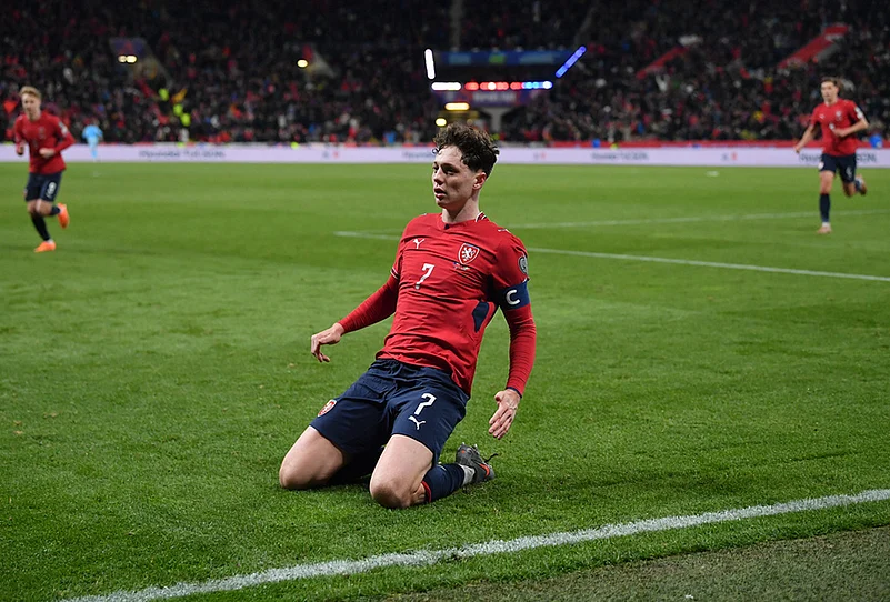 Czechia vs Ireland 2026 World Cup play-off match-Ladislav Krejcí