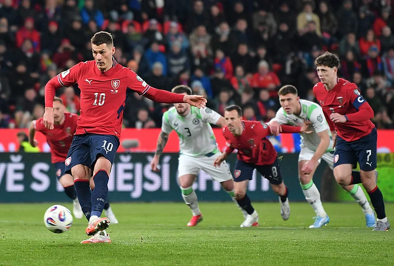Czechia vs Ireland 2026 World Cup play-off match-Patrik Schick