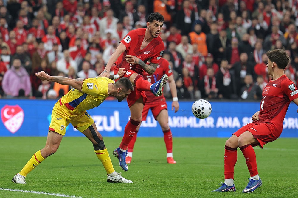 Romania vs Turkey WCup Soccer