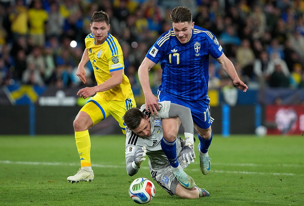 Ukraine Vs Sweden FIFA World Cup 2026 qualifiers match-Viktor Gyokeres