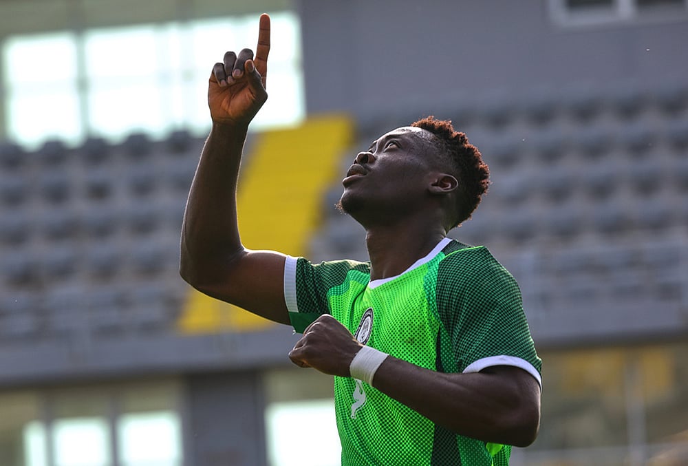 Iran vs Nigeria International friendly Soccer-Akor Adams